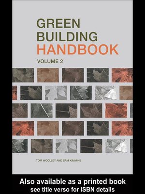 cover image of Green Building Handbook, Volume 2
